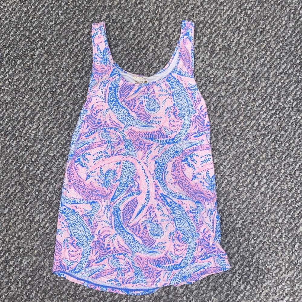 Lilly Pulitzer Workout Tank Top (never been worn)